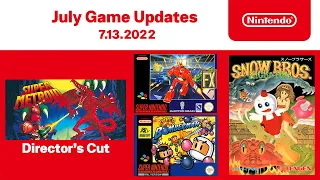 NES & Super NES - July 2022 Game Updates - Nintendo Switch Online