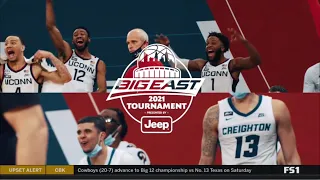 FS1 CBB intro | UConn vs 17 Creighton | 3/12/2021