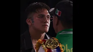 Estrada Vs Bam First Face Off 👁️👁️ Super Flyweight Showdown