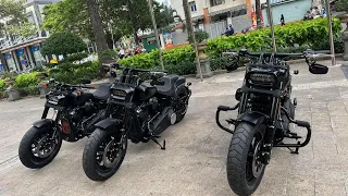 Bộ 3 Harley Davidson Softail Fat bob 114ci và 107ci 1868cc ABS date 2018-2020