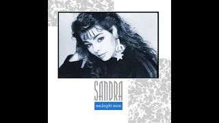 SANDRA "Midnight Man" (Extended Version) Euro Disco Synth Pop Dance (130 BPM) Rare 12" (1987)