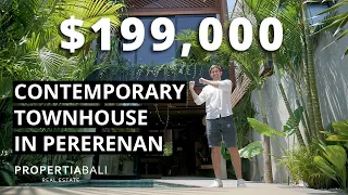 NEXT-LEVEL Townhouse Design In Pererenan Bali [AirBnb Investment 💰]