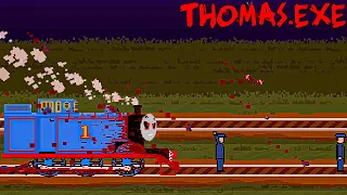 THOMAS RAGES!!! SCARY THOMAS THE TANK ENGINE.EXE HORROR GAME (THOMAS.EXE)