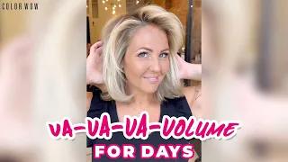 The Best Volume Product for Fine Thin Hair | This Volumizing Foam Creates Instant Lift