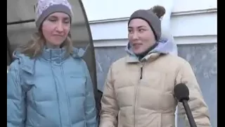 Русская пробежка в Ахтубинске 1 января 2016 г