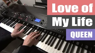 Love of My Life - Freddie Mercury, QUEEN/ Piano solo cover/ Soft rock/ Love song