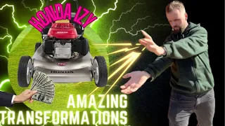 HONDA IZY REVIEW !!! Should you buy this mower🤔) AMAZING RESULTS IN THIS GLORIOUS SUNSHINE!!!!