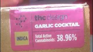 Thc design garlic cocktail strain review