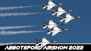 USAF Thunderbirds Best Of - Abbotsford Airshow 2022