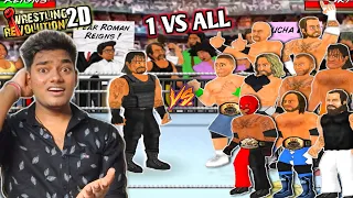 Roman Reigns VS All - Wrestling Revolution 2D
