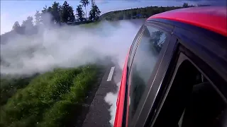 BMW M5 e34 Turbo 1000HP drifting