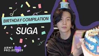 BTS SUGA Birthday Compilation - ARMY Project 529
