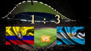 Эквадор 1:3 Аргентина | Обзор | 10.10.17