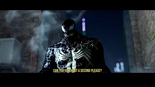 PETER PARKER & MILES MORALES vs VENOM | SPIDER-MAN 2 PS5 (FUNNY FIGHT SCENE)