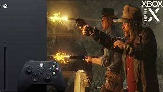 Red Dead Redemption 2 Xbox Series X 4K 30FPS | ИГРЕ СРОЧНО НУЖЕН ПАТЧ 60FPS