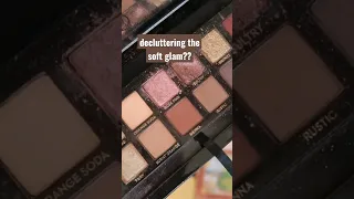 most shocking palette declutter?