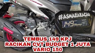 Upgrade left cvt vario 150 pcx adv can penetrate up to 149 KPK budget of 1 million