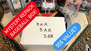 New Mystery Box! BAM BAM Box Mystery Repack Baseball Box! ** Nice Packs, Rookies, Autos and More! **