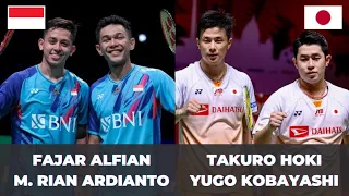 FAJRI MENYALA! Fajar/Rian (INA) vs Hoki/Kobayashi (JPN) | Badminton Highlight