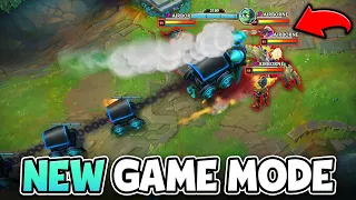 RIOT JUST RELEASED A NEW GAME MODE?! THEY ADDED A TRAIN TO LEAGUE OF LEGENDS