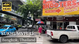 4K HDR| Walk around Sukhumvit Soi 15 | July 2022 | สุขุมวิทซอย 15 | Bangkok | Thailand