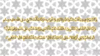 صحيح البخارى - كتاب العيدين - 950 - باب الحراب والدرق يوم العيد