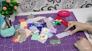 Sewing and patchwork for beginners - Look What Can I Do With Pieces Of Scrap Usefull For Life.