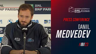 Daniil Medvedev Press Conference (after Final) #IBI23