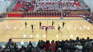 Military Officers - Pep Rally 10/18/19