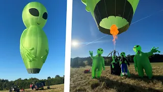 MJ Ballooning | 07/08/22 - #FlyAlien Special Shape