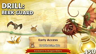 DRILL: BERK GUARD Completed | Full Walkthrought | Gauntlet Event | Dragons: Rise Of Berk