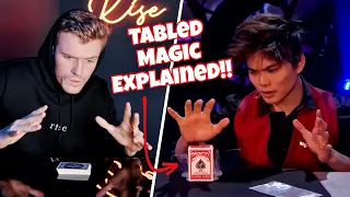 How to do the BEST *Tabled* Card Tricks!! // MAGIC TUTORIAL