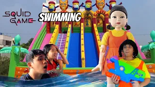 Swimming Squid Game (Jepoy Vlog)