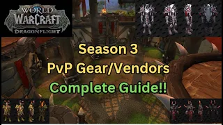 DragonFlight PVP Season 3 (10.2.5) How To Gear and Upgrade!!