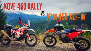 Battle of the 450s : KOVE 450 Rally vs KTM 450 XCF-W : Mud, Sweat, and Gears