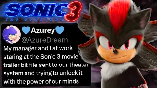 NEW Sonic Movie 3 TRAILER at THEATRES?! [Encrypted Files]
