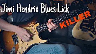 INSANE Hendrix Lick YOU must Know! Pentatonic Blues Bends