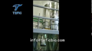 10L centrifugal spray dryer working video