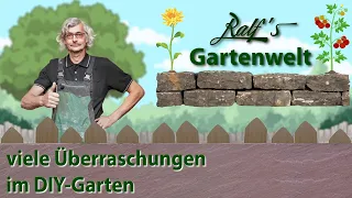 viele Überraschungen im DIY-Garten I Ralf´s Gartenwelt