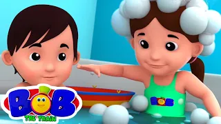 Canción de baño | Videos animados | Educación | Bob el Tren Español | Poemas para niños