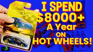 HOT WHEELS COLLECTORS SPEND A LOT OF MONEY! 🤑 Weekly Spend is CRAZY! Poll Results In! - Skyline R34