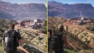 Tom Clancy's Ghost Recon Wildlands E3 2016 vs 2017 Retail PS4 Graphics Comparison