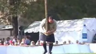 Mike Smith - One of the best Caber Tossers in the World - 2002 Celtic Classic