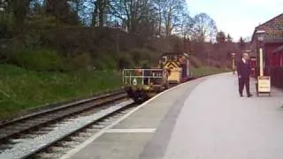 Diesel At Oxenhope- 4-4-09- KWVR