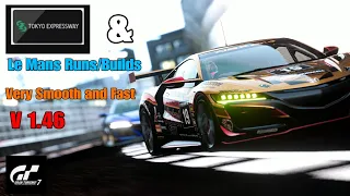 GT7 Tokyo Expressway 600 and Le Mans 700 Honda NSX GR.4 Engine Swap Build V 1.46