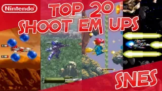 TOP / BEST 20 SUPER NINTENDO / SNES  SHOOT EM UP GAMES