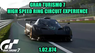 GT7 High Speed Ring Circuit Experience: 1.02.874