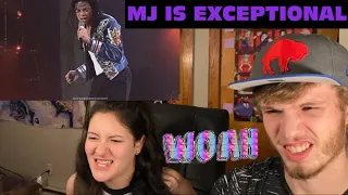 MICHAEL JACKSON - BLOOD ON THE DANCE FLOOR LIVE IN MUNICH 97 (COUPLE REACTION!) | MURDER BY FUNK