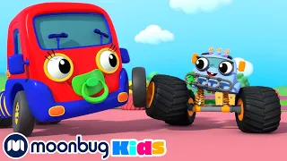 Monster Truck Boo Boo! | Gecko's Garage | Funny Kids Cartoons & Baby Videos