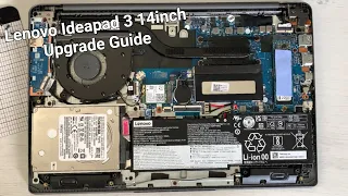 Lenovo Ideapad 3 14 Inch teardown | SSD and RAM Upgrade Guide